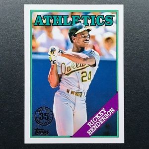 Rickey Henderson - 2023 Topps '88 Topps #T88-60